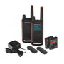 Motorola TALKABOUT T82 Pack de 2 Negro/Naranja