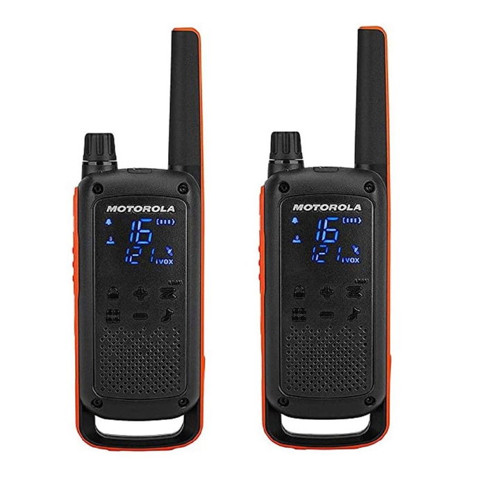 Motorola TALKABOUT T82 Pack de 2 Negro/Naranja