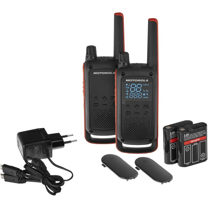Motorola Talkabout T82 Walkie Talkie Negro Motorola Talkabout T82 Walkie Talkie Negro