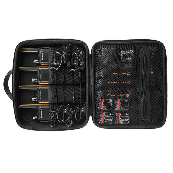 Motorola Talkabout T82 Extreme Quad Pack Negro y Amarillo