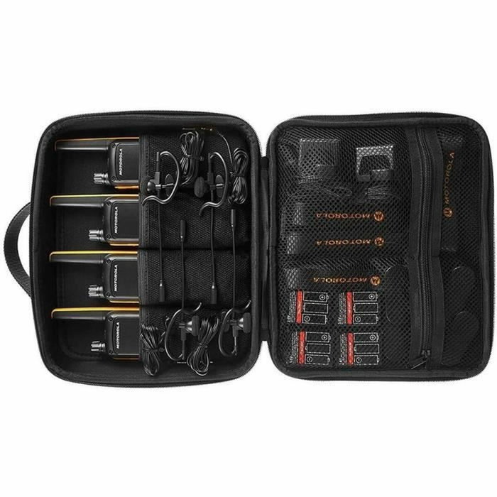 Motorola Talkabout T82 Extreme Quad Pack Negro y Amarillo