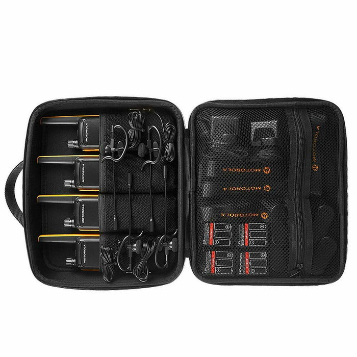 Motorola Talkabout T82 Extreme Quad Pack Negro y Amarillo