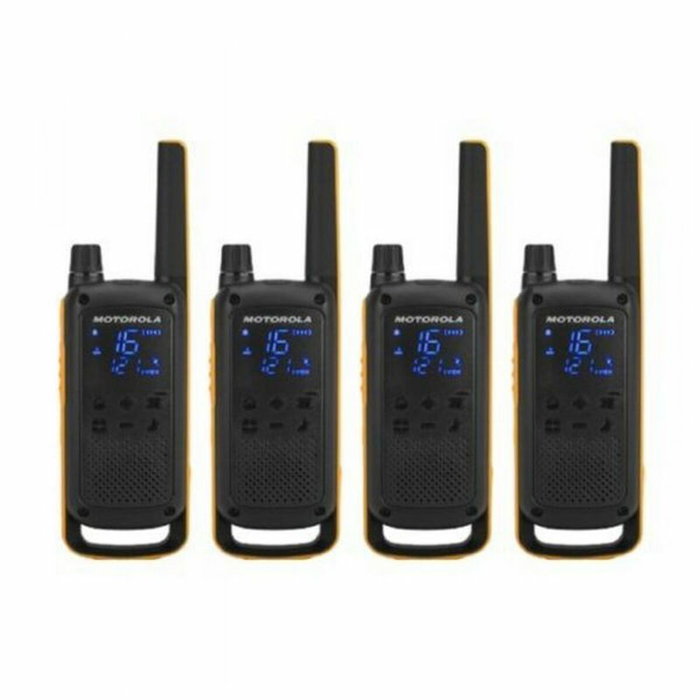 Motorola Talkabout T82 Extreme Quad Pack Negro y Amarillo