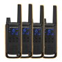 Motorola TALKABOUT T82 Extreme Quad Pack (4 unidades) - Negro/Amarillo
