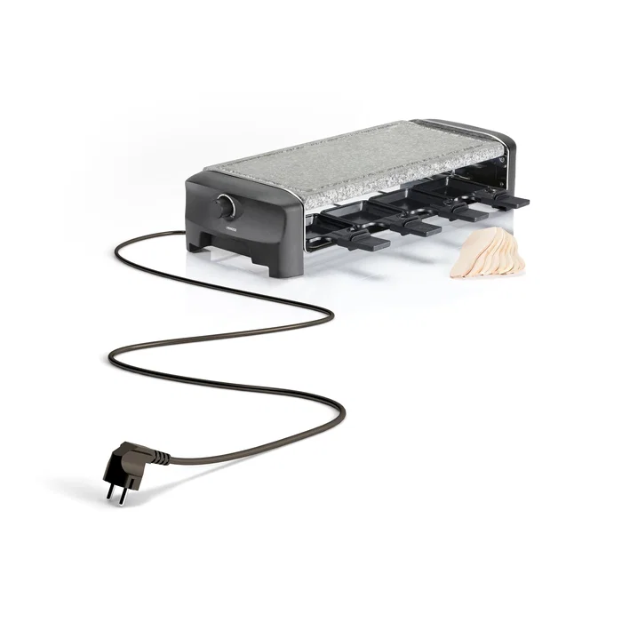 Princess 162830 Parrilla de Piedra y Raclette Party Interior, Negro, 1300W, para 8 Personas, con 8 Sartenes y Espátulas Princess 162830 Parrilla de Piedra y Raclette Party Interior, Negro, 1300W, para 8 Personas, con 8 Sartenes y Espátulas