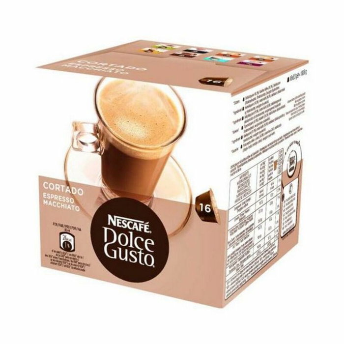 Dolce gusto Café cortado monodosis caja de 16 unidades