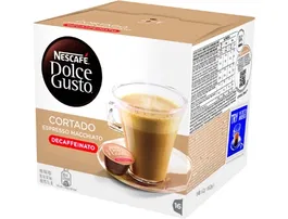 Dolce Gusto Cafe Cortado Descafeinado Caja Monodosis de 16 Unidades