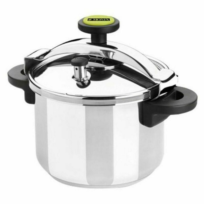 Monix Olla a Presión M530004 de Acero Inoxidable Ø24 cm 10 Litros - Apta para Inducción Monix Olla a Presión M530004 de Acero Inoxidable Ø24 cm 10 Litros - Apta para Inducción
