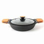 Bra Cacerola Efficient A270536 de 7,1 L en Aluminio Negro