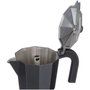 Monix Cafetera Italiana Noir M640009 de 9 Tazas Negra