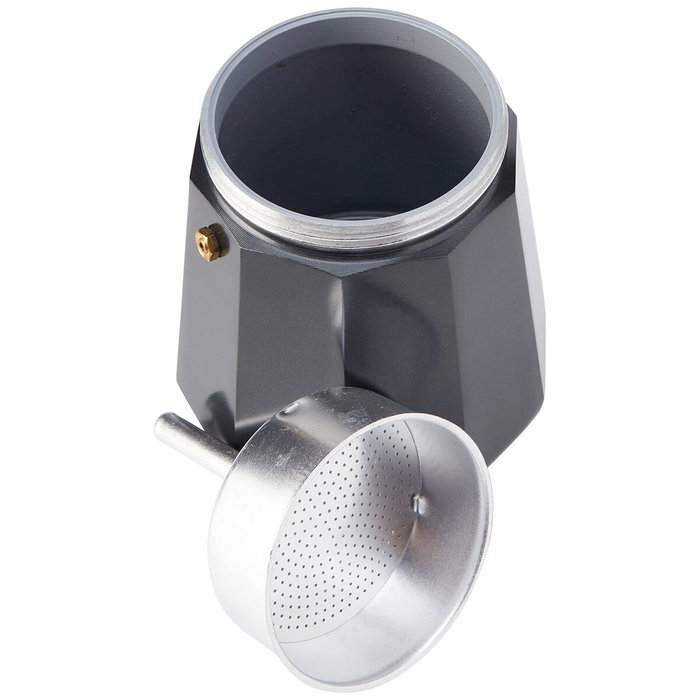 Monix Noir M640012 Cafetera Italiana 12 Tazas Negra