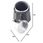 Monix Noir M640012 Cafetera Italiana 12 Tazas Negra