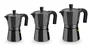 Monix Vitro-Noir M640012 Cafetera Italiana 12 Tazas Negra