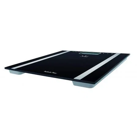 Báscula de Baño Jata Hogar 531/ Análisis Corporal/ Hasta 180kg/ Negra