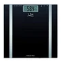 Báscula de Baño Jata Hogar 531/ Análisis Corporal/ Hasta 180kg/ Negra