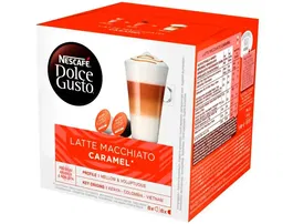 Nescafé Dolce Gusto Latte Macchiato Caramelo Caja de 16 Cápsulas de Café