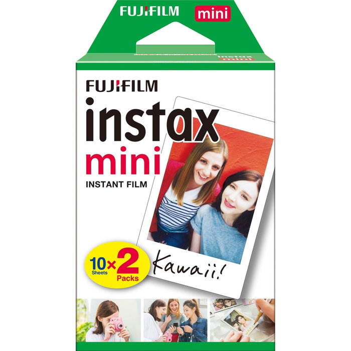 Fujifilm Instax mini Film Marco Blanco Twin Pack (2x10) ISO 800