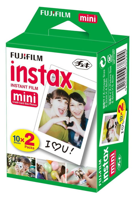 Fujifilm 16567828 - Película Instantánea Instax Mini Color ISO 800 Twinpack (2x10 fotos) Fujifilm 16567828 - Película Instantánea Instax Mini Color ISO 800 Twinpack (2x10 fotos)