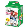 Fujifilm Instax Mini Film Twinpack 2x10 Blanco