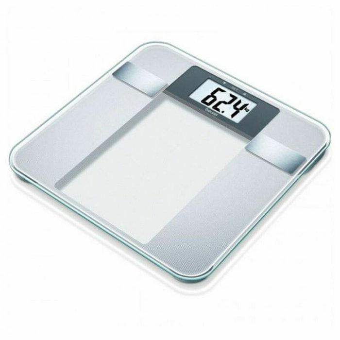 Beurer BG-13 Báscula Digital Diagnóstica con IMC de Vidrio