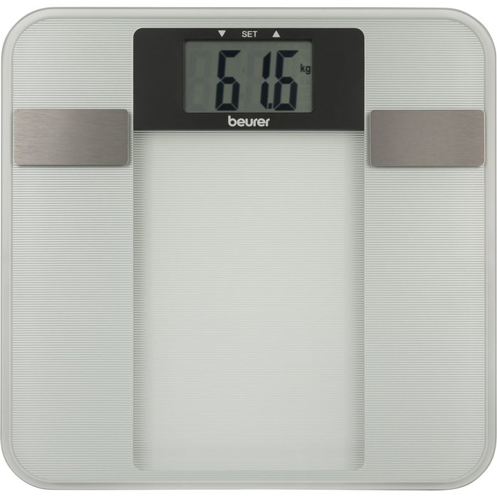 Beurer BG 13 Báscula de Diagnóstico de Vidrio con Análisis de Composición Corporal