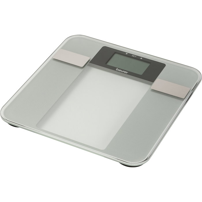 Beurer BG 13 Báscula de Diagnóstico de Vidrio con Análisis de Composición Corporal