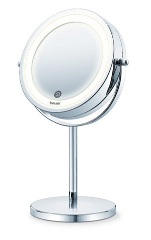 Beurer Espejo de Maquillaje BS-55 con Luz LED y 7 Aumentos