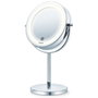 Beurer Espejo de Maquillaje BS-55 con Luz LED y 7 Aumentos