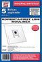 Rowenta-Moulinex Pack de 5 bolsas para aspirador 915624