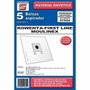 Rowenta-Moulinex Pack de 5 bolsas para aspirador 915624