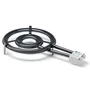 Flames VLC Paellero T-460 con 2 Quemadores, Diámetro 46 cm, Ideal para Paella y Cocina al Aire Libre