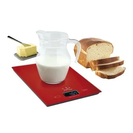 Báscula de Cocina Electrónica Jata Hogar 729R/ hasta 5kg/ Roja