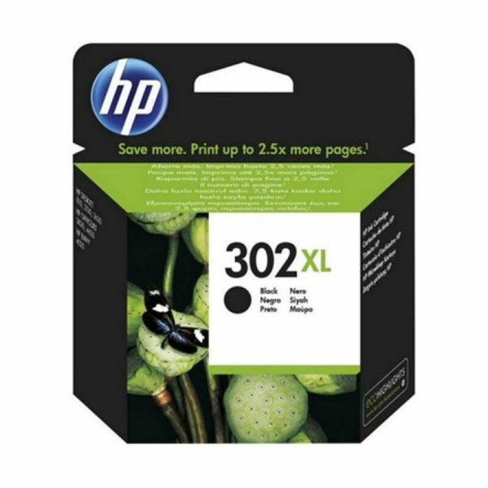 HP Cartucho de tinta 302 XL Negro de alto rendimiento (F6U68AE) inevitable