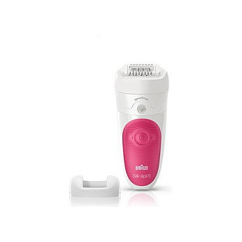 Braun Silk-épil 5 5/500 SensoSmart Depiladora Eléctrica, 28 Pinzas, 2 Velocidades, Mojado y Seco, Rosa y Blanco Braun Silk-épil 5 5/500 SensoSmart Depiladora Eléctrica, 28 Pinzas, 2 Velocidades, Mojado y Seco, Rosa y Blanco