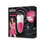 Braun Silk-épil 5 5/500 SensoSmart Depiladora Eléctrica, 28 Pinzas, 2 Velocidades, Mojado y Seco, Rosa y Blanco