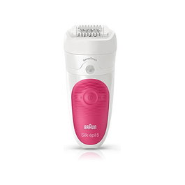Braun Silk-épil 5 5/500 SensoSmart Depiladora Eléctrica, 28 Pinzas, 2 Velocidades, Mojado y Seco, Rosa y Blanco
