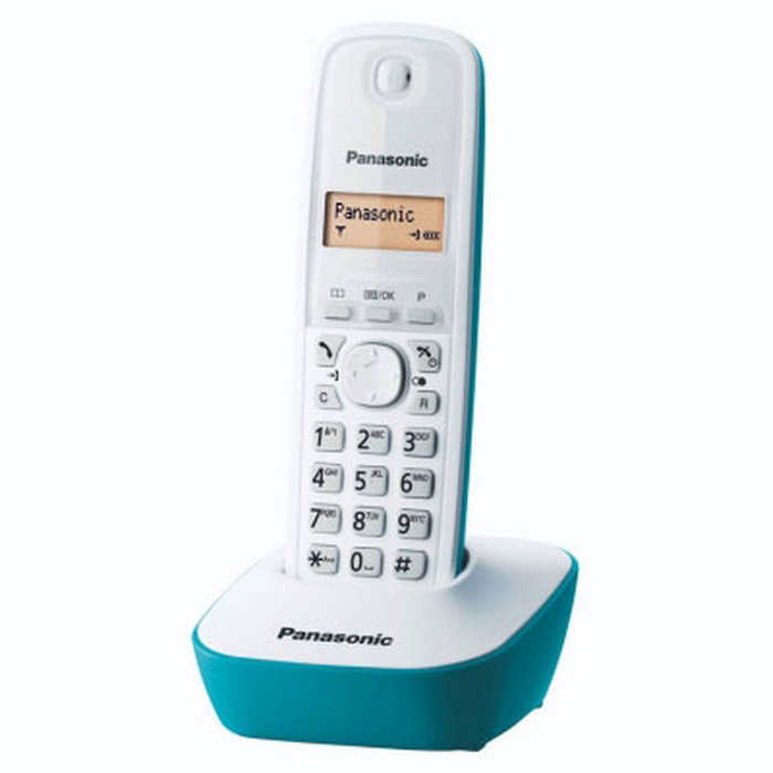 Panasonic KX-TG1611 Teléfono Inalámbrico Azul Panasonic KX-TG1611 Teléfono Inalámbrico Azul