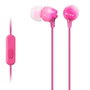 Sony MDR-EX15APPI Auriculares In-Ear Rosa con Micrófono