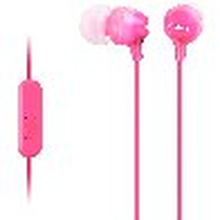 Sony MDR-EX15APPI Auriculares In-Ear Rosa con Micrófono