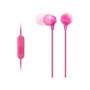 Sony MDR-EX15APPI Auriculares In-Ear Rosa con Micrófono