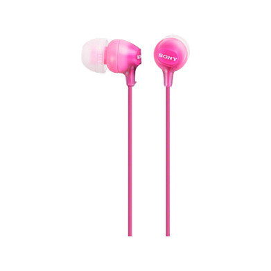 Sony MDR-EX15APPI Auriculares In-Ear Rosa con Micrófono