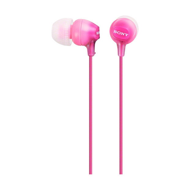 Sony MDR-EX15APPI Auriculares In-Ear Rosa con Micrófono