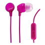 Sony MDR-EX15APPI Auriculares In-Ear Rosa con Micrófono