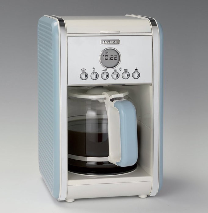 Ariete Cafetera de Goteo Vintage Azul 1342/05