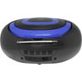 Denver TCL-212BTBLUE Reproductor de CD portátil Azul y Negro