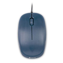 Raton Ngs Flame Optico Usb Azul