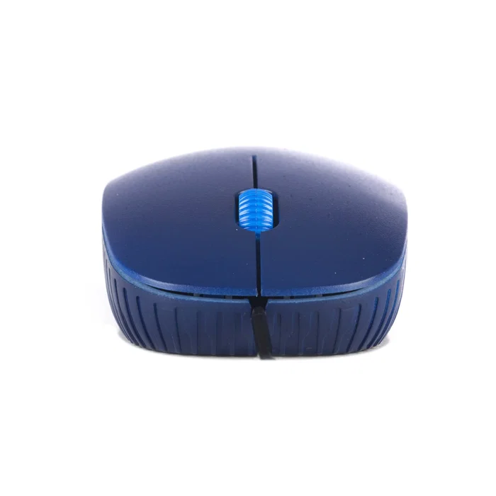 NGS Flame Ratón Óptico para PC, USB Tipo A, 1000 DPI, Diseño Ergonómico para Mano Derecha, Color Azul, 3 Botones con Rueda de Desplazamiento