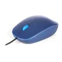 NGS Flame Ratón Óptico para PC, USB Tipo A, 1000 DPI, Diseño Ergonómico para Mano Derecha, Color Azul, 3 Botones con Rueda de Desplazamiento