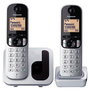 Teléfono Inalámbrico Panasonic KX-TGC212 Ambar Plateado Metalizado
