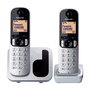 Teléfono Inalámbrico Panasonic KX-TGC212 Ambar Plateado Metalizado